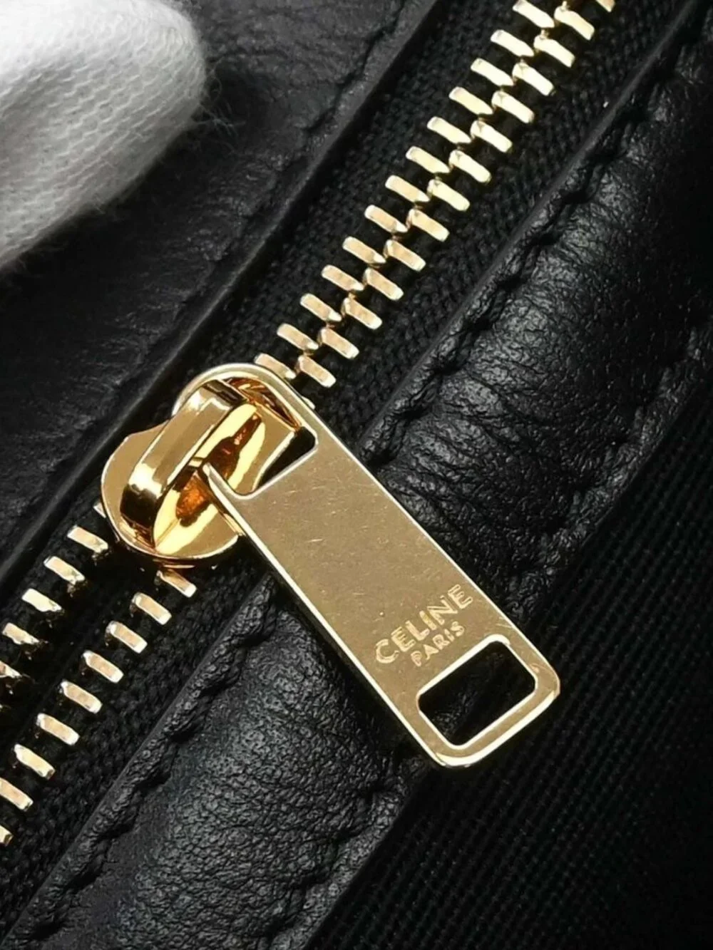Celine Black Leather